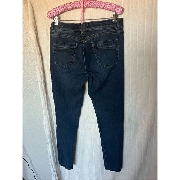 Democracy “ab” Technology Blue Jeans Woman’s Size 10 Skinny Leg - Picture 7 of 11